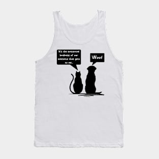 Cats and Dogs - Funny Design Tank Top